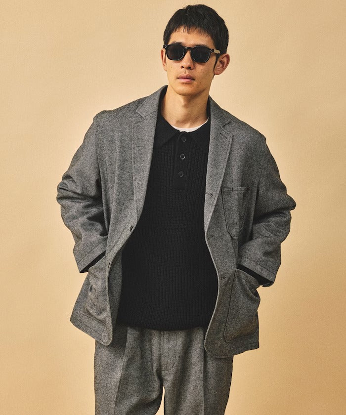 RED KAP × FREAK'S STORE / KP-10 寬鬆斜紋軟呢西裝外套（日本聯名限定）