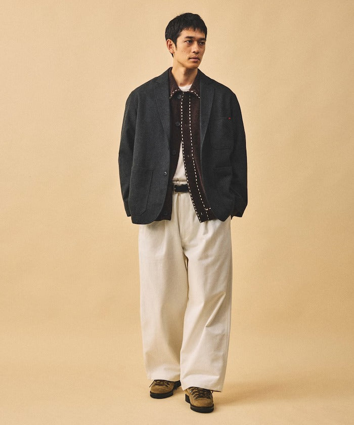 RED KAP × FREAK'S STORE / KP-10 寬鬆斜紋軟呢西裝外套（日本聯名限定）