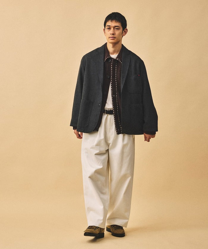 RED KAP × FREAK'S STORE / KP-10 寬鬆斜紋軟呢西裝外套（日本聯名限定）