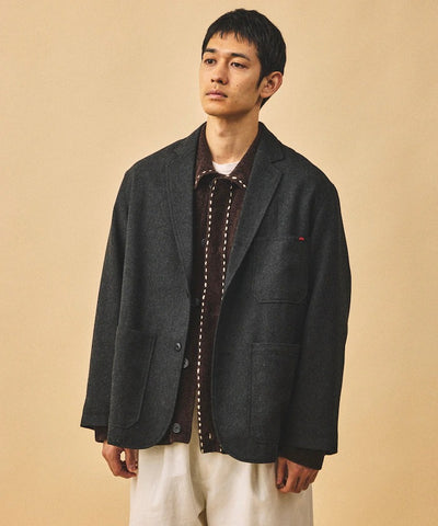 RED KAP × FREAK'S STORE / KP-10 寬鬆斜紋軟呢西裝外套（日本聯名限定）