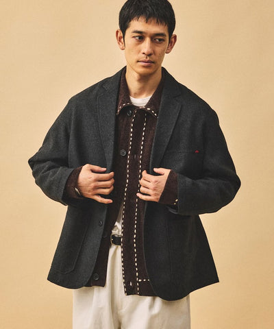 RED KAP × FREAK'S STORE / KP-10 寬鬆斜紋軟呢西裝外套（日本聯名限定）