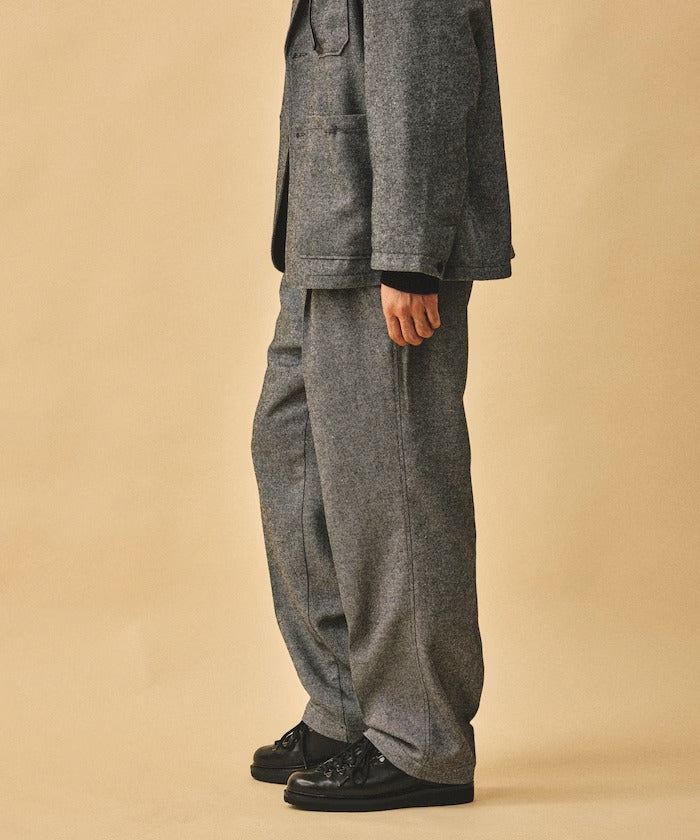 RED KAP × FREAK'S STORE / PT-38 雙褶斜紋軟呢寬褲（日本聯名限定）