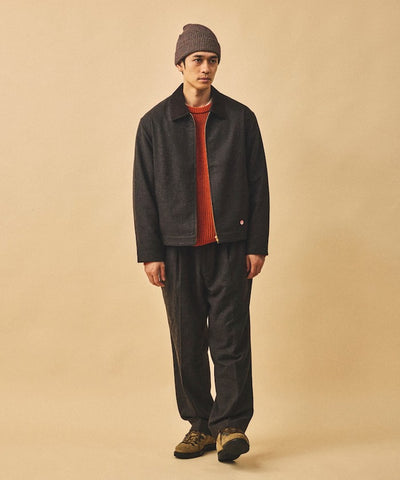 RED KAP × FREAK'S STORE / PT-38 雙褶斜紋軟呢寬褲（日本聯名限定）