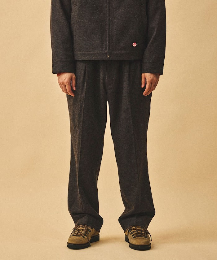 RED KAP × FREAK'S STORE / PT-38 雙褶斜紋軟呢寬褲（日本聯名限定）