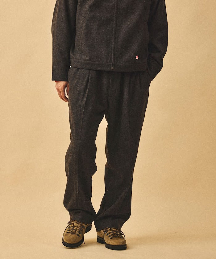 RED KAP × FREAK'S STORE / PT-38 雙褶斜紋軟呢寬褲（日本聯名限定）