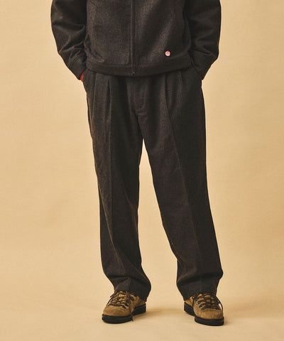RED KAP × FREAK'S STORE / PT-38 雙褶斜紋軟呢寬褲（日本聯名限定）