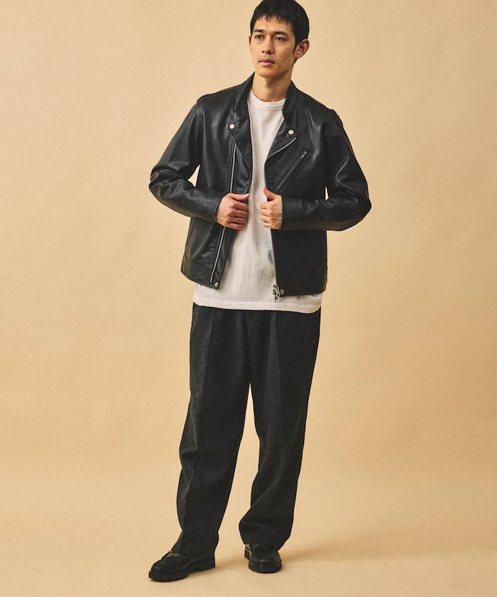 RED KAP × FREAK'S STORE / PT-38 雙褶斜紋軟呢寬褲（日本聯名限定）