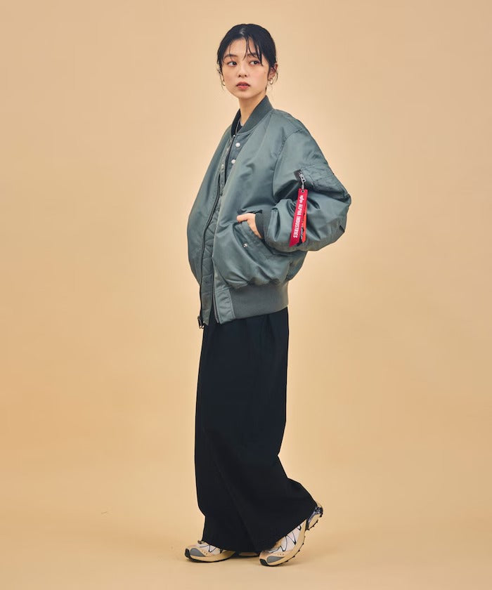 ALPHA INDUSTRIES × NANGA × FREAK'S STORE / 雙面穿MA-1短版羽絨外套（日本聯名限定）