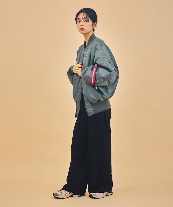 ALPHA INDUSTRIES × NANGA × FREAK'S STORE / 雙面穿MA-1短版羽絨外套（日本聯名限定）