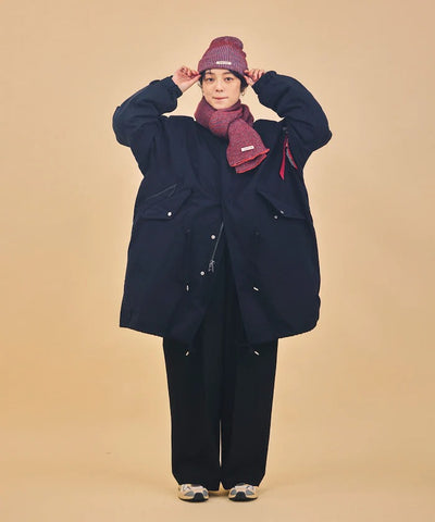 ALPHA INDUSTRIES × NANGA × FREAK'S STORE / 3WAY M-65可拆羽絨 內膽魚尾 派克大衣外套（日本聯名限定）