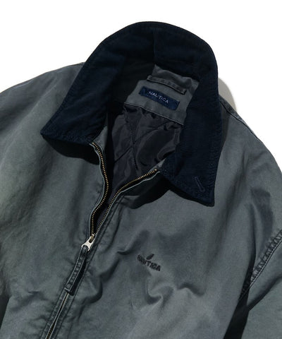 NAUTICA / 寬鬆鋪棉斜紋棉 拉鍊外套