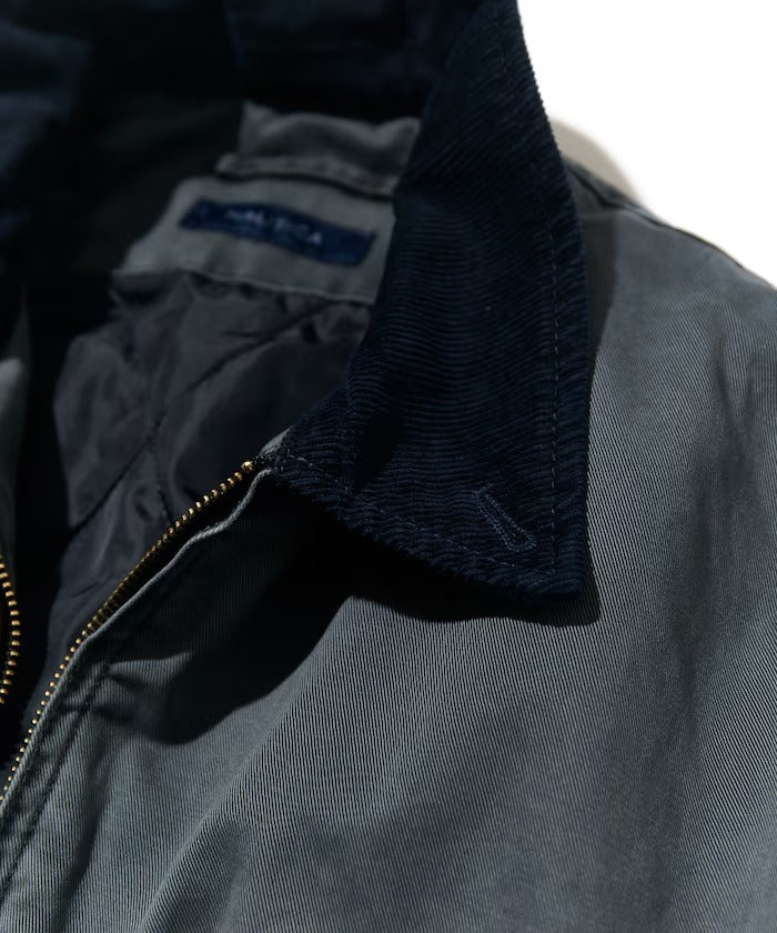 NAUTICA / 寬鬆鋪棉斜紋棉 拉鍊外套