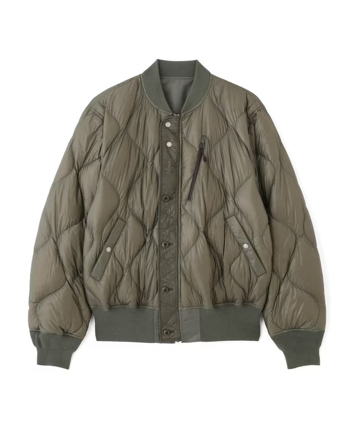 ALPHA INDUSTRIES × NANGA × FREAK'S STORE / 雙面穿MA-1短版羽絨外套（日本聯名限定）