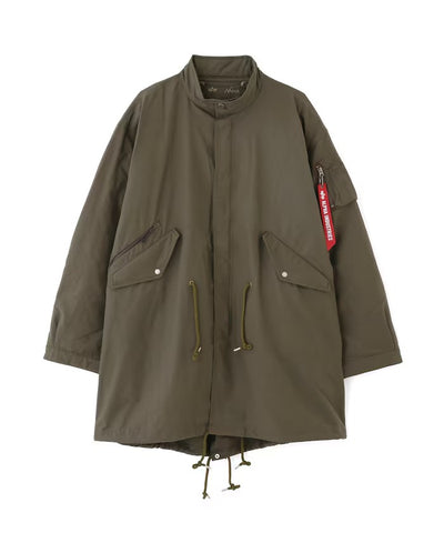 ALPHA INDUSTRIES × NANGA × FREAK'S STORE / 3WAY M-65可拆羽絨 內膽魚尾 派克大衣外套（日本聯名限定）