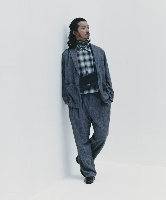 RED KAP × FREAK'S STORE / KP-10 寬鬆斜紋軟呢西裝外套（日本聯名限定）