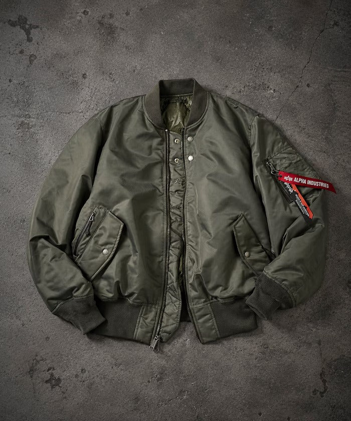 ALPHA INDUSTRIES × NANGA × FREAK'S STORE / 雙面穿MA-1短版羽絨外套（日本聯名限定）