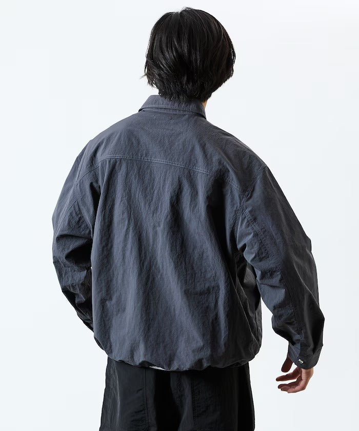 FREAK'S STORE / 大廓形機能口袋尼龍襯衫外套