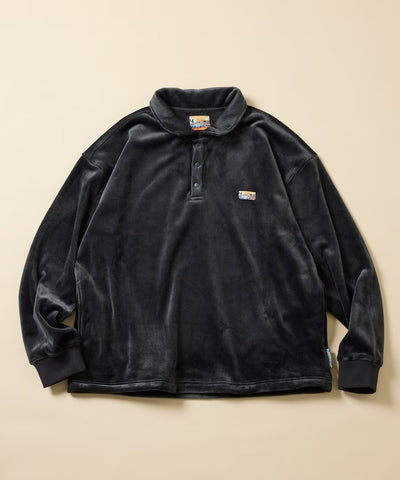 FREAK'S STORE / 寬鬆燈芯絨內刷毛 Polo衫