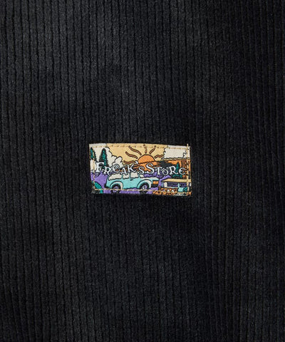 FREAK'S STORE / 寬鬆燈芯絨內刷毛 Polo衫