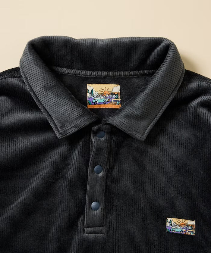 FREAK'S STORE / 寬鬆燈芯絨內刷毛 Polo衫