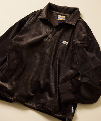 FREAK'S STORE / 寬鬆燈芯絨內刷毛 Polo衫
