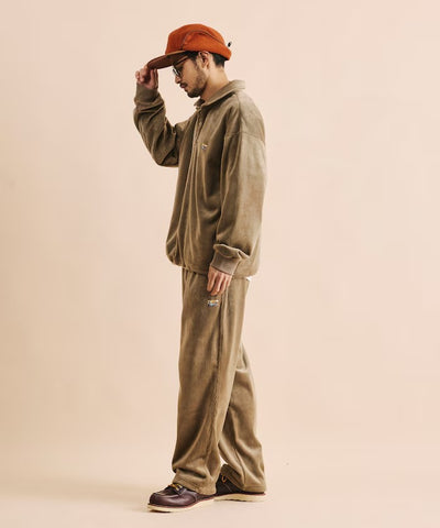 FREAK'S STORE / 寬鬆燈芯絨內刷毛 Polo衫