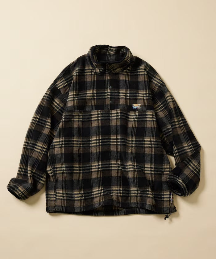 FREAK'S STORE / 寬鬆刷毛半開襟套頭衫
