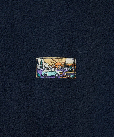 FREAK'S STORE / 寬鬆刷毛按扣開襟外套