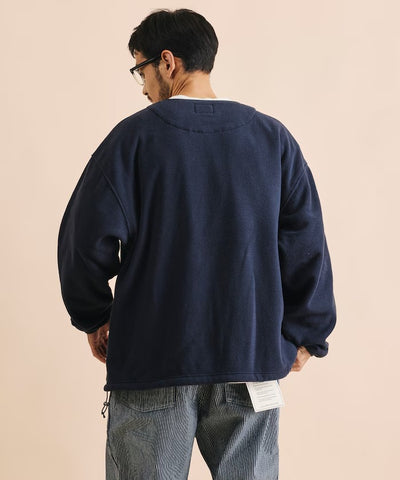 FREAK'S STORE / 寬鬆刷毛按扣開襟外套
