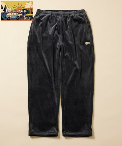 FREAK'S STORE / 寬鬆燈芯絨內刷毛鬆緊褲