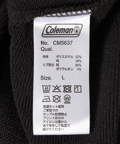 Coleman × kaoyorinakami / 熊熊背印圓領衫（日本聯名限定）