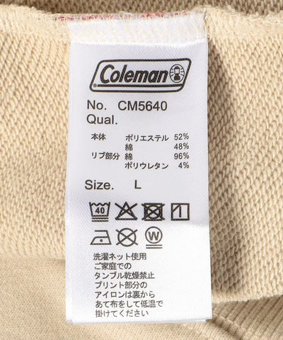 Coleman × FREAK'S STORE / 登山健行插畫 圓領衫（日本聯名限定）