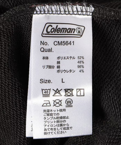 Coleman × FREAK'S STORE / 鱒魚釣具背印 圓領衫（日本聯名限定）
