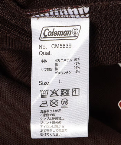 Coleman × FREAK'S STORE / 復古型錄狗狗圖案 拉鍊半領衫（日本聯名限定）
