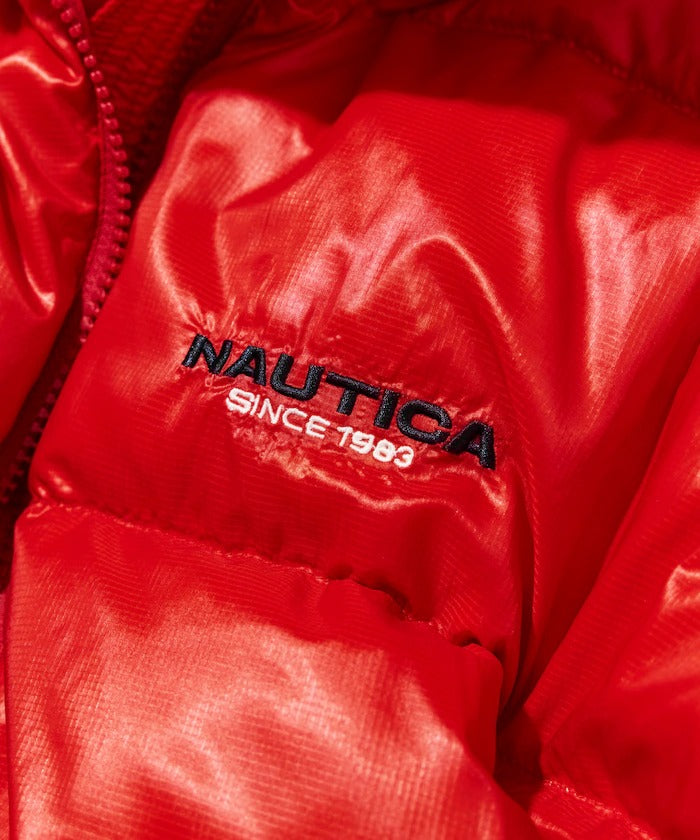 NAUTICA / 抗撕裂尼龍立領 羽絨外套
