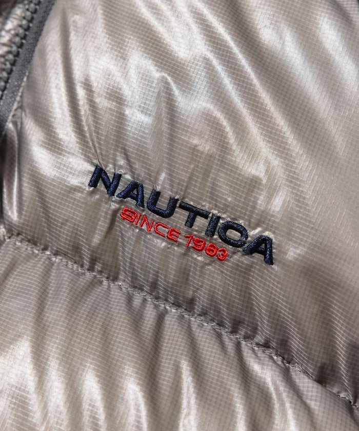 NAUTICA / 抗撕裂尼龍立領 羽絨外套