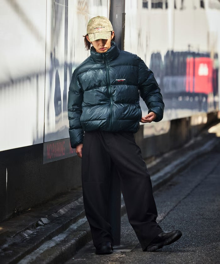 NAUTICA / 抗撕裂尼龍立領 羽絨外套