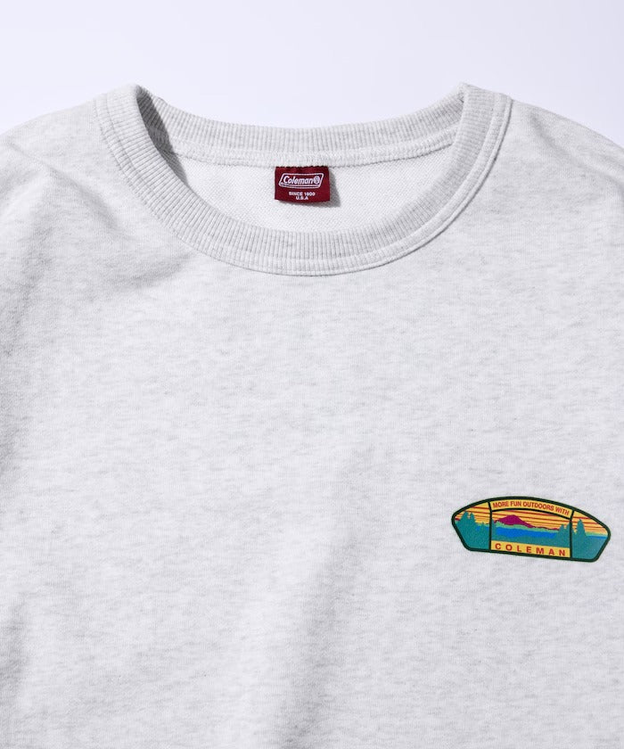 Coleman × FREAK'S STORE / 鱒魚釣具背印 圓領衫（日本聯名限定）