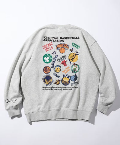 NBA × FREAK'S STORE / 多隊伍背印Logo 圓領衫（日本聯名限定）
