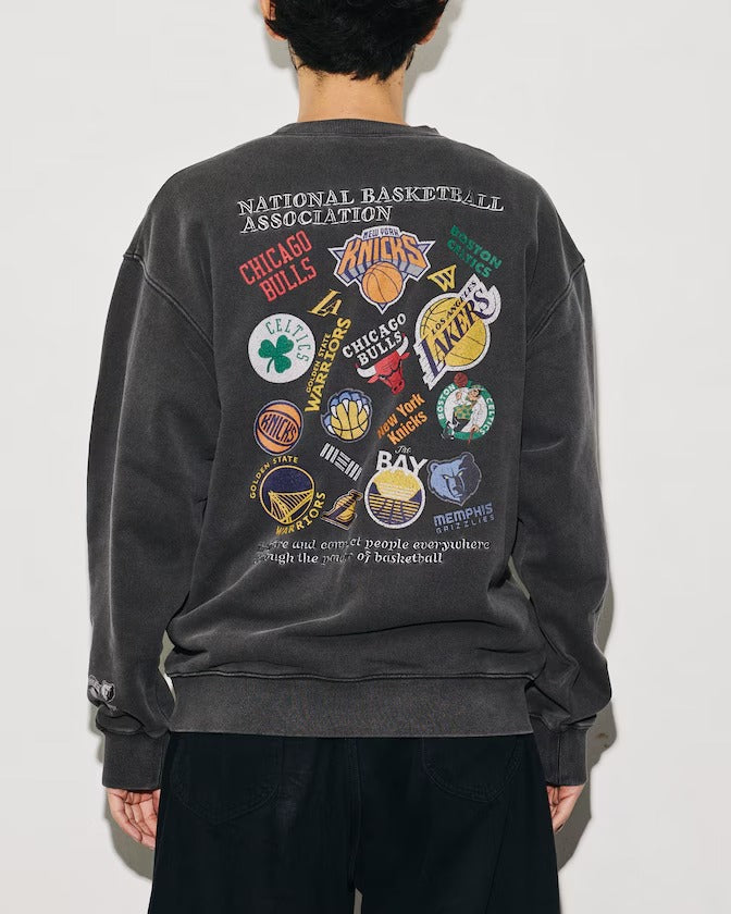 NBA × FREAK'S STORE / 多隊伍背印Logo 圓領衫（日本聯名限定）