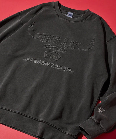 NBA × FREAK'S STORE / 球隊Logo拼布刺繡 圓領衫（日本聯名限定）
