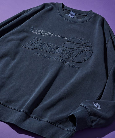 NBA × FREAK'S STORE / 球隊Logo拼布刺繡 圓領衫（日本聯名限定）