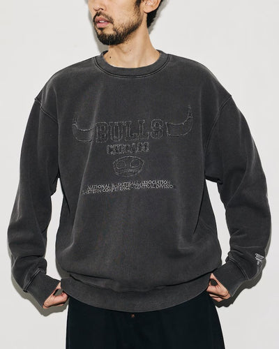 NBA × FREAK'S STORE / 球隊Logo拼布刺繡 圓領衫（日本聯名限定）