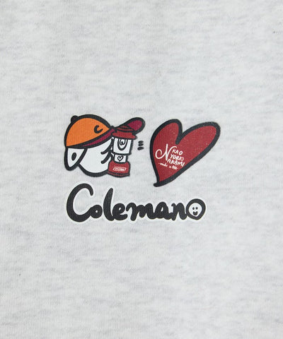 Coleman × kaoyorinakami / 戶外滿版圖案圓領衫（日本聯名限定）