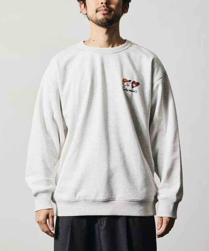 Coleman × kaoyorinakami / 戶外滿版圖案圓領衫（日本聯名限定）