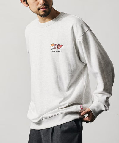 Coleman × kaoyorinakami / 戶外滿版圖案圓領衫（日本聯名限定）