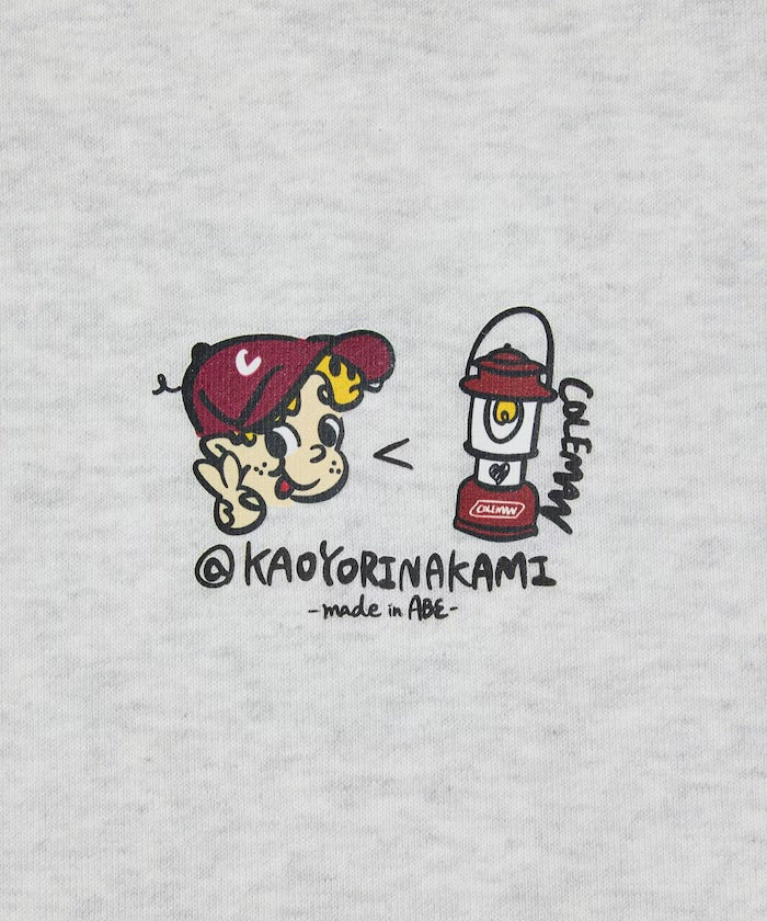 Coleman × kaoyorinakami / 熊熊背印圓領衫（日本聯名限定）