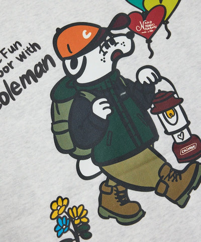 Coleman × kaoyorinakami / 熊熊背印圓領衫（日本聯名限定）
