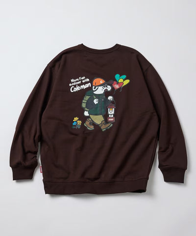 Coleman × kaoyorinakami / 熊熊背印圓領衫（日本聯名限定）