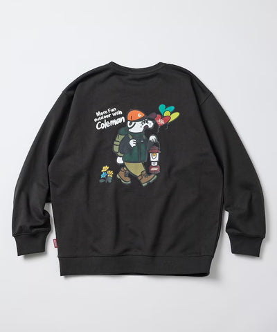 Coleman × kaoyorinakami / 熊熊背印圓領衫（日本聯名限定）
